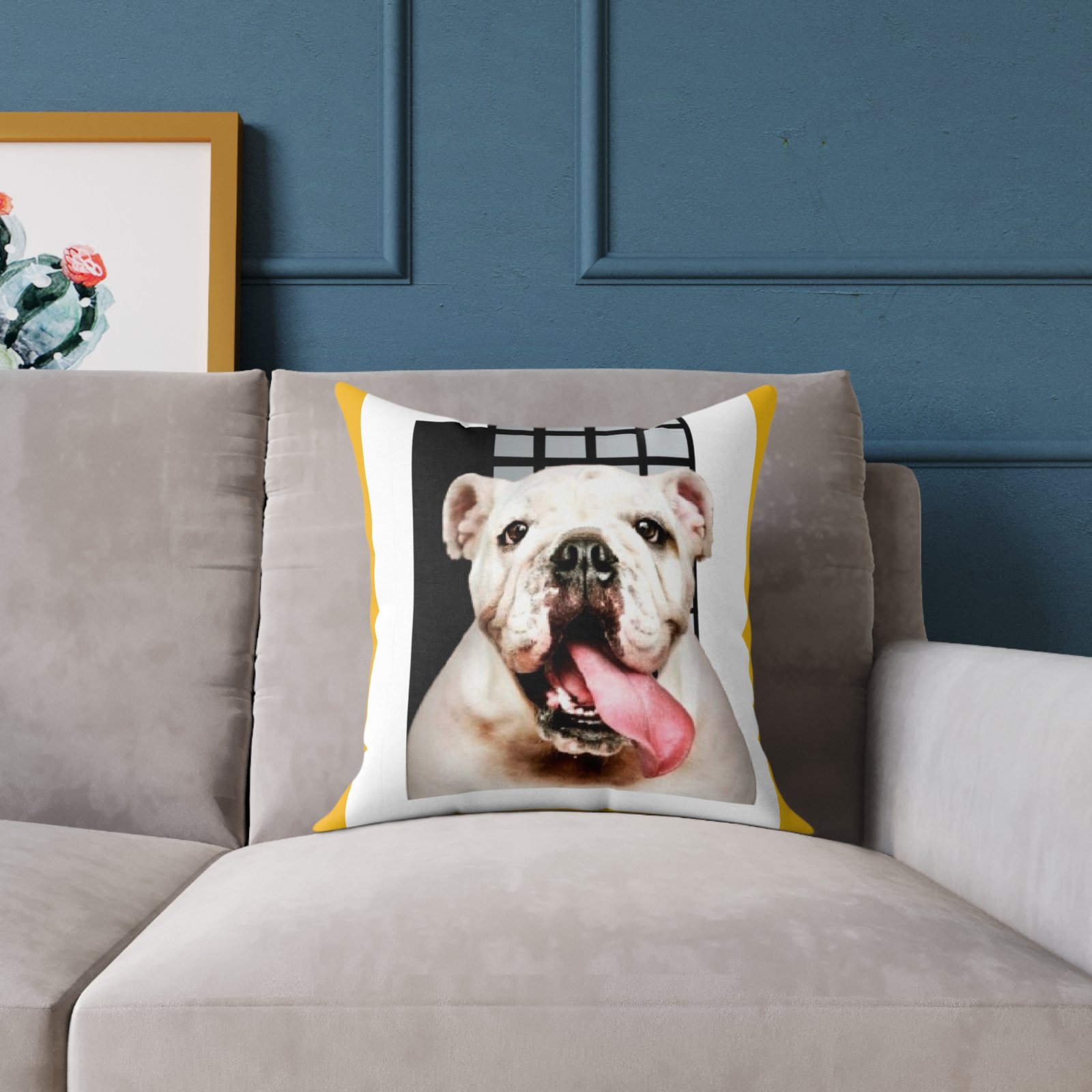 Square Poly Canvas Pillow - Image 3