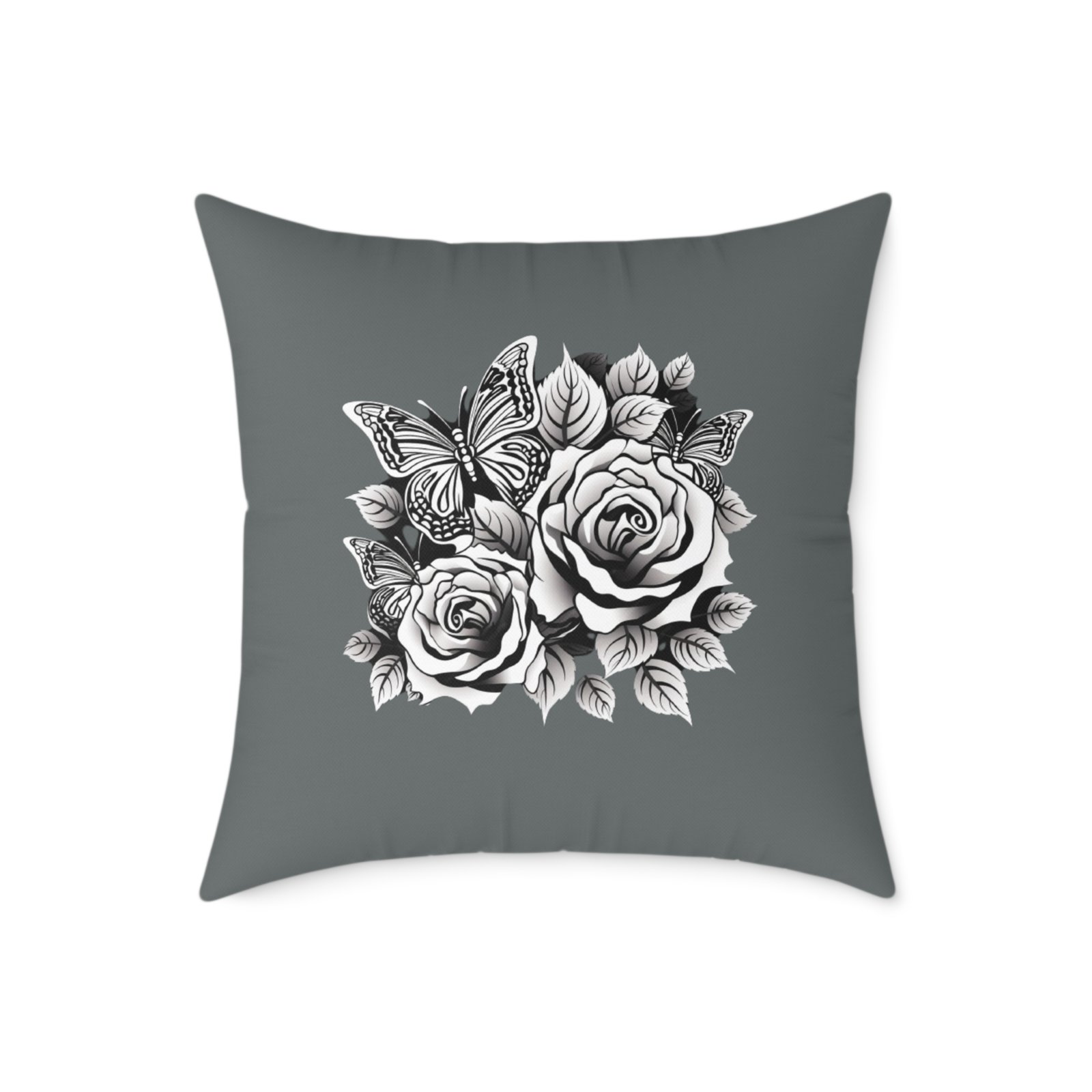 Butterfly Square Poly Canvas Pillow - Image 13