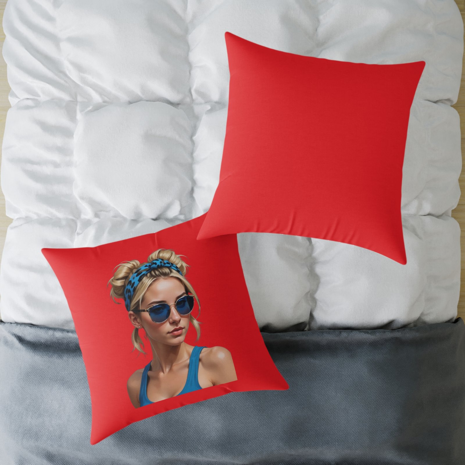Bella Poly Canvas Pillow - Image 20