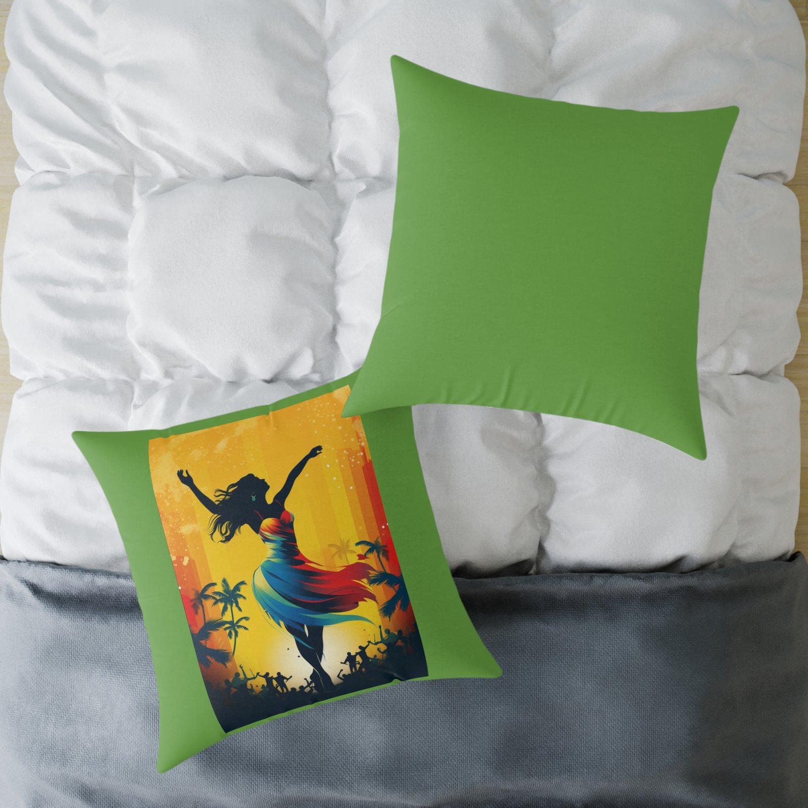 Dancing Queen Cushion Square Poly Canvas Pillow - Image 20