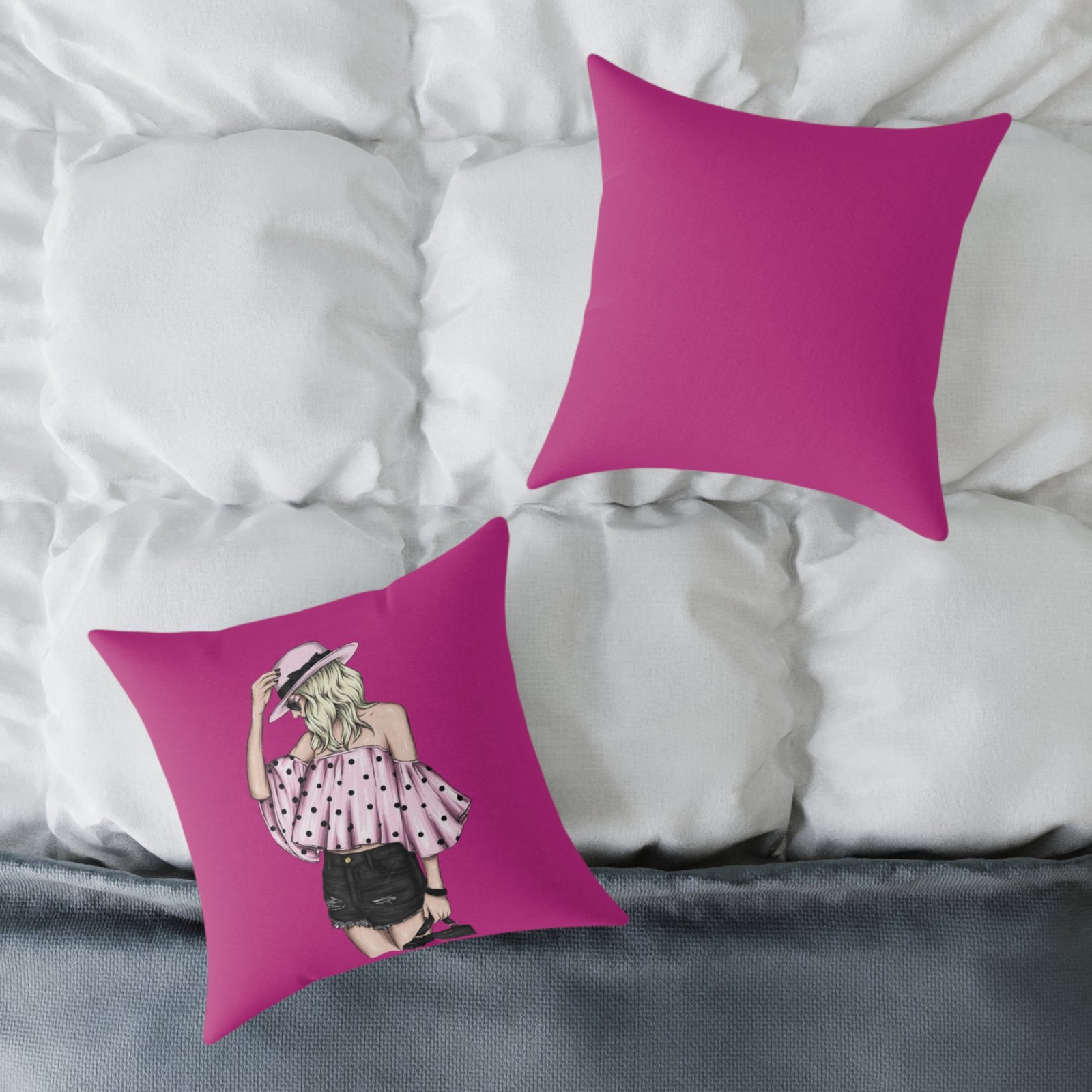 Bell Poly Canvas Pillow - Image 8