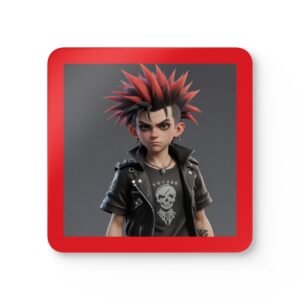 Punk Corkwood Coaster Set