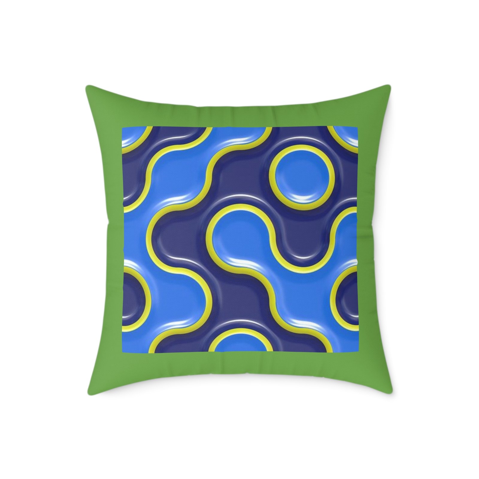 Splatter Poly Canvas Pillow - Image 13