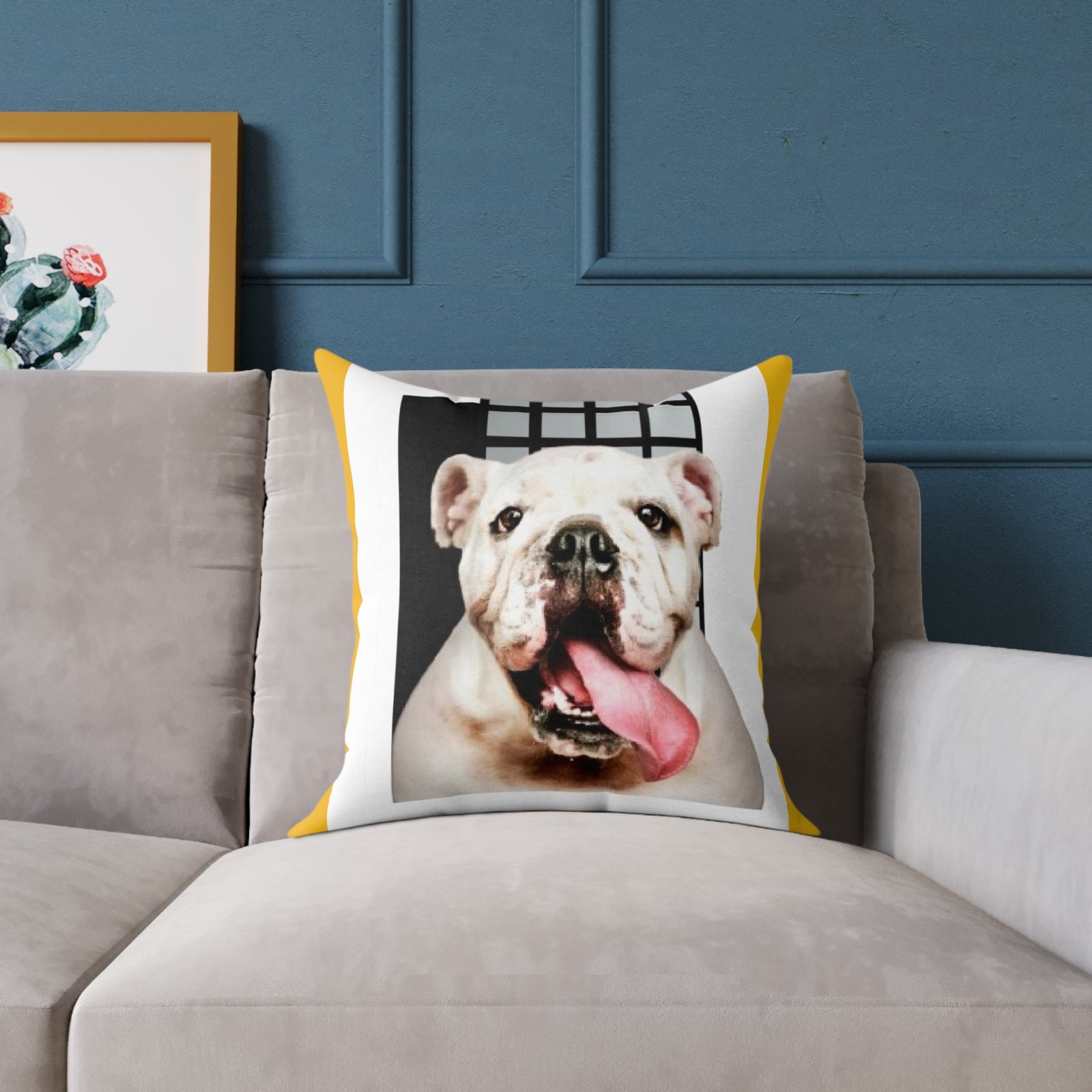 Square Poly Canvas Pillow - Image 7