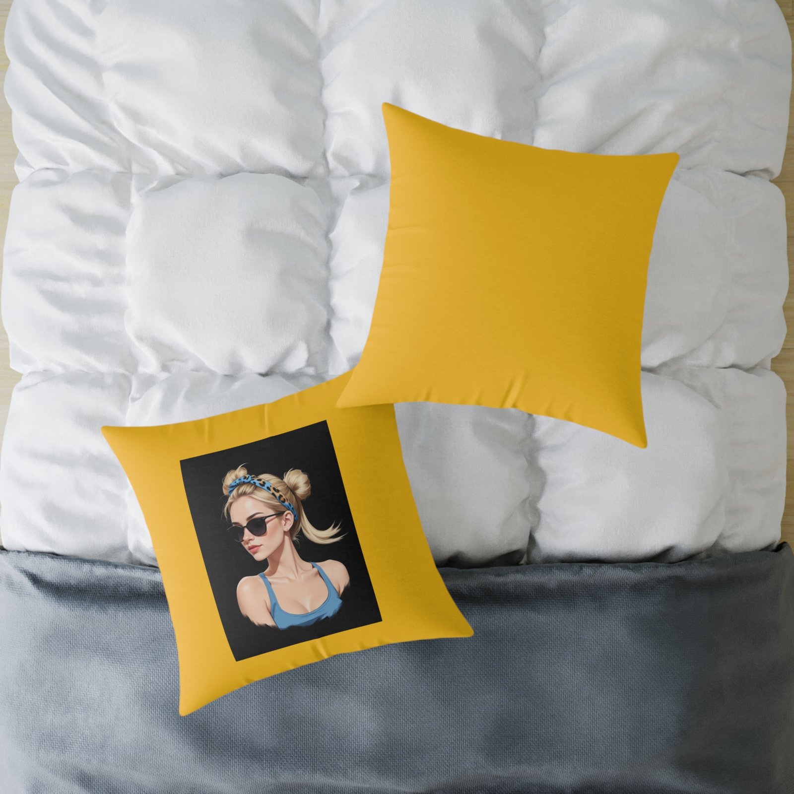 Bella Poly Canvas Pillow - Image 16