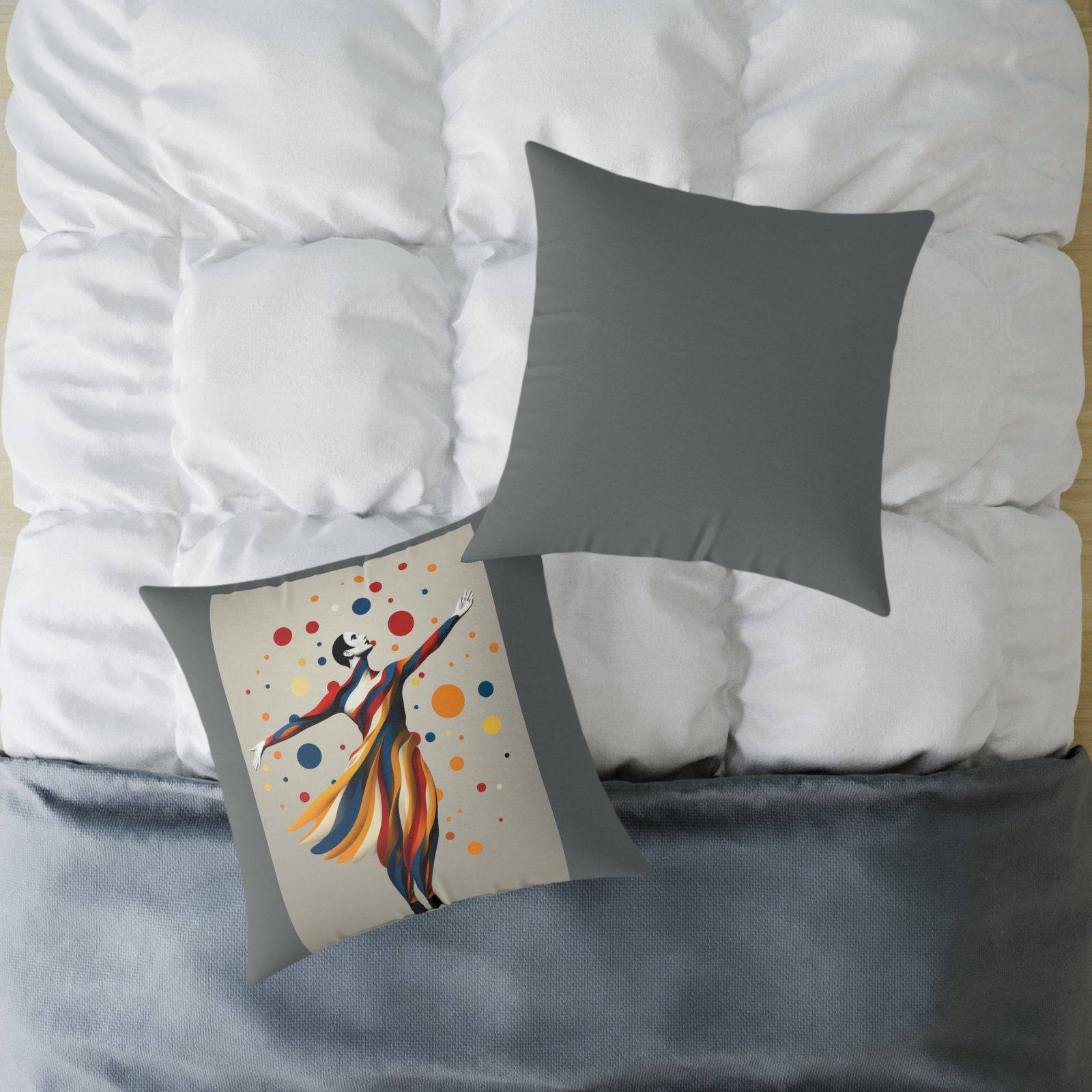 Dancing Queen Cushion Square Poly Canvas Pillow - Image 16