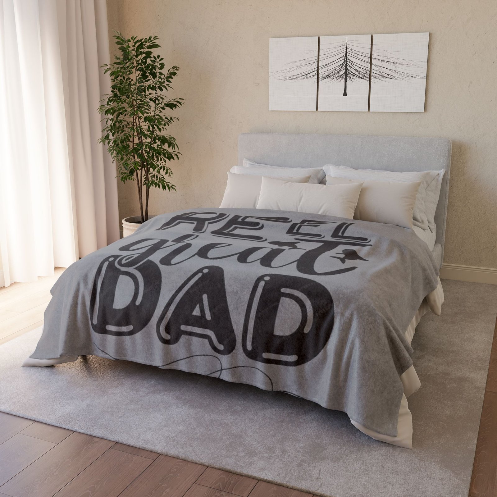 Best Dad Soft Polyester Blanket - Image 12