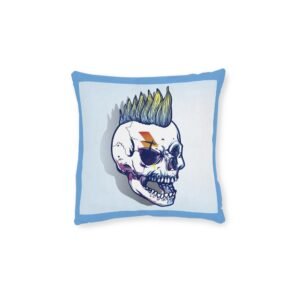 Crazy Rabbit Square Pillow funny cushion quirky art pillow dad gift mum birthday grandma gift mad bunny  cushion kids comfy cushion