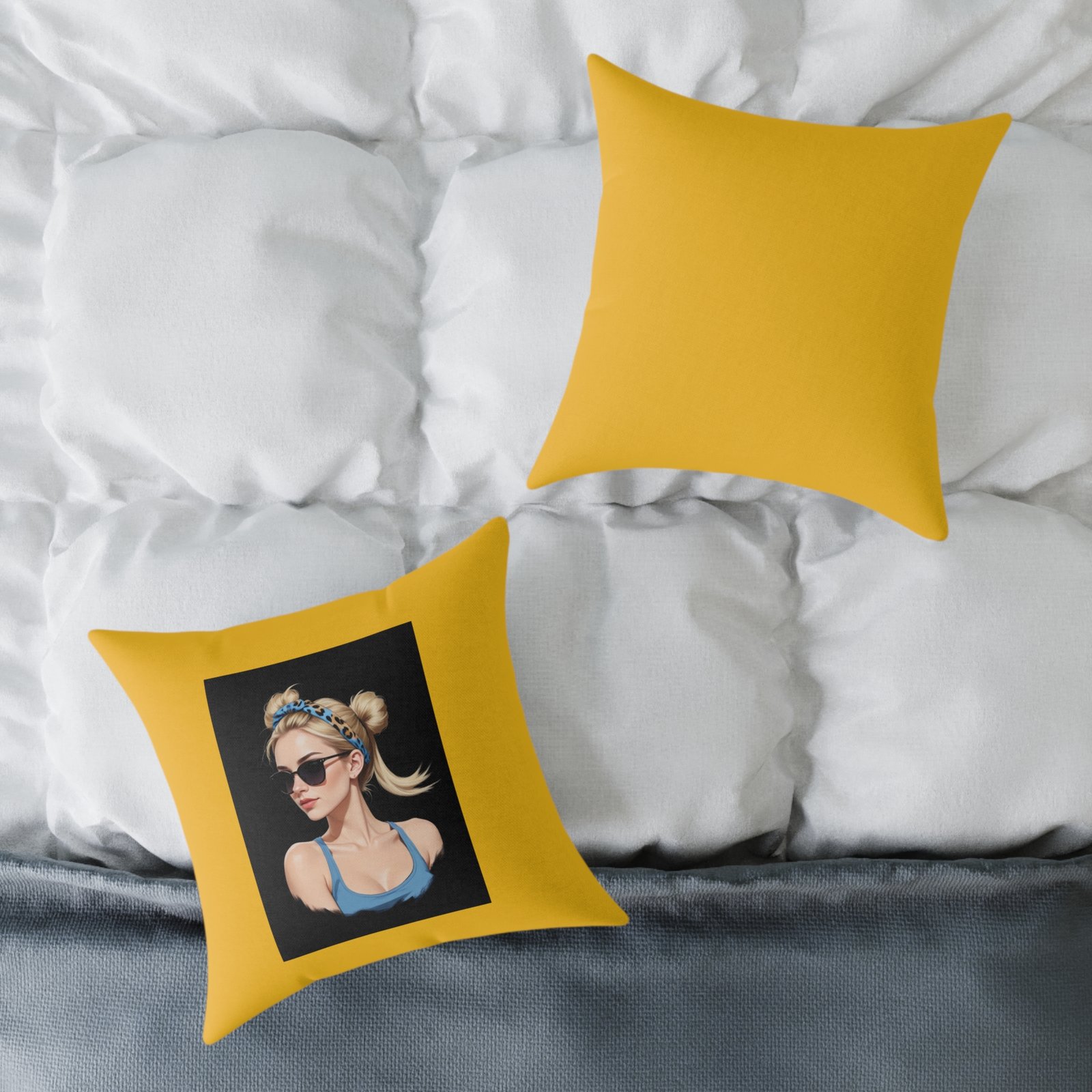 Bella Poly Canvas Pillow - Image 8