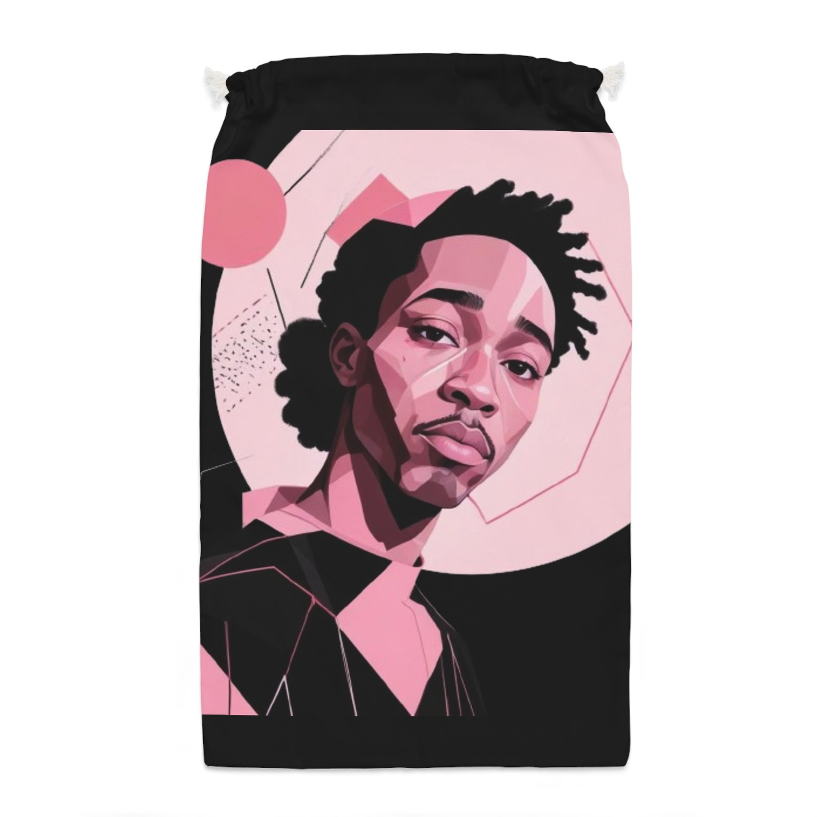 Abstract Face Style Sack - Image 2