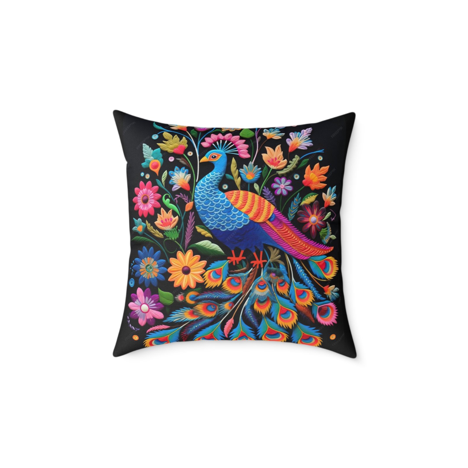Mexico Square Poly Canvas Pillow - Image 9
