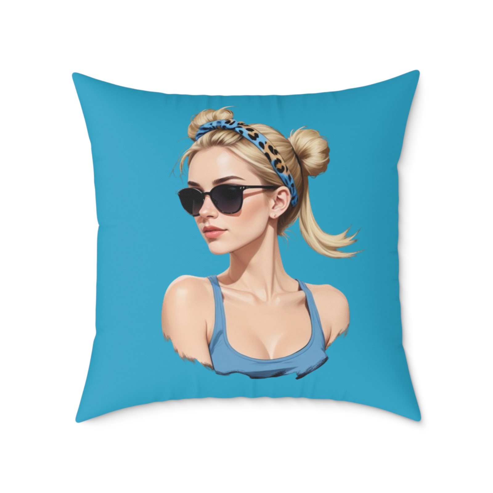 Bella Poly Canvas Pillow - Image 17