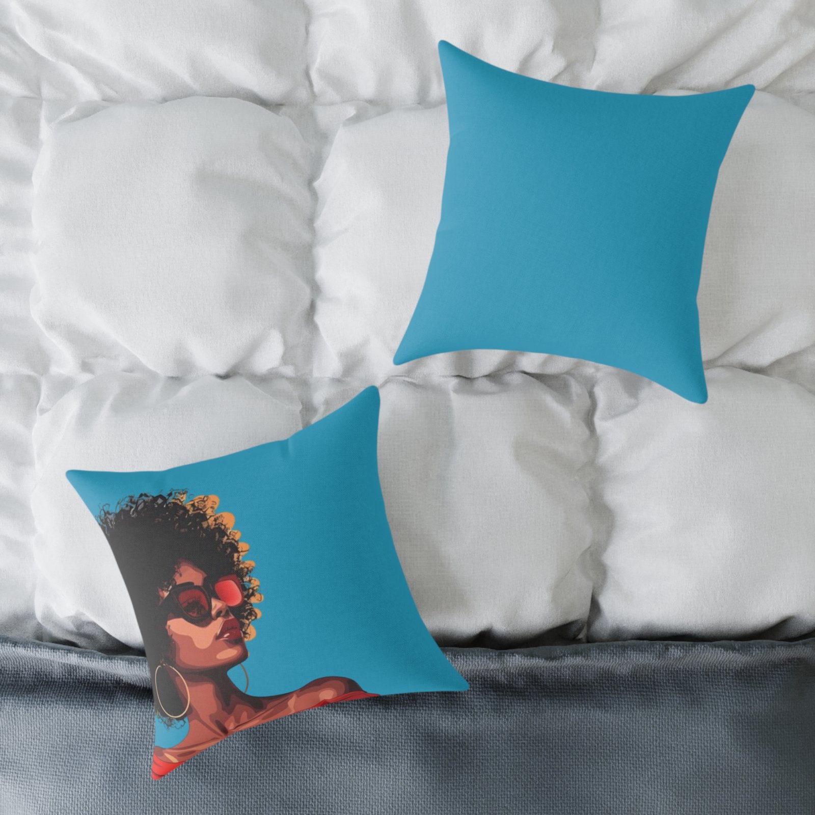 Blarzay Square Poly Canvas Pillow - Image 8