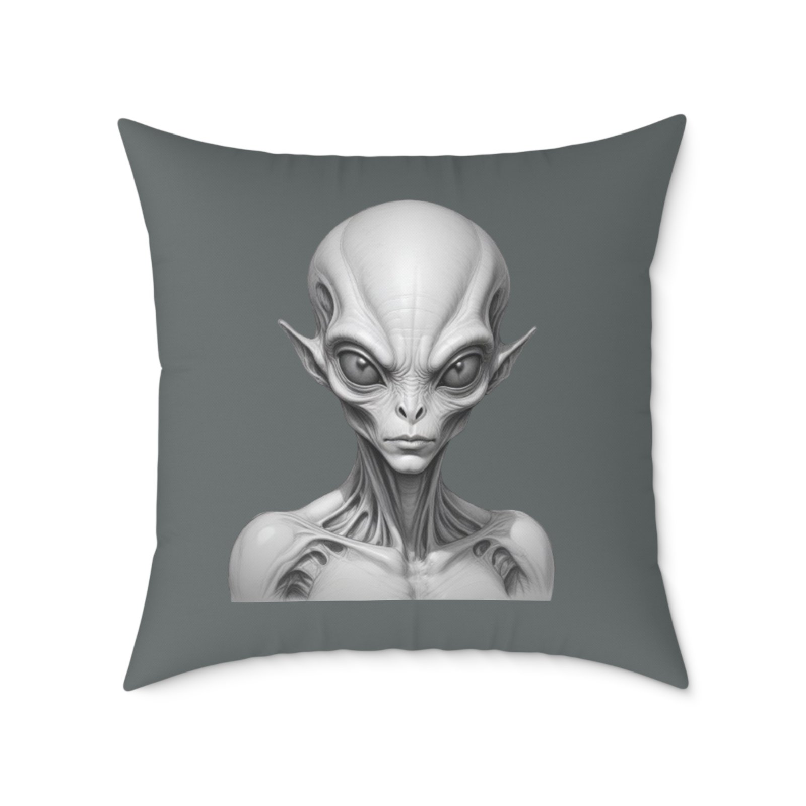 Alien Square Poly Canvas Pillow - Image 17