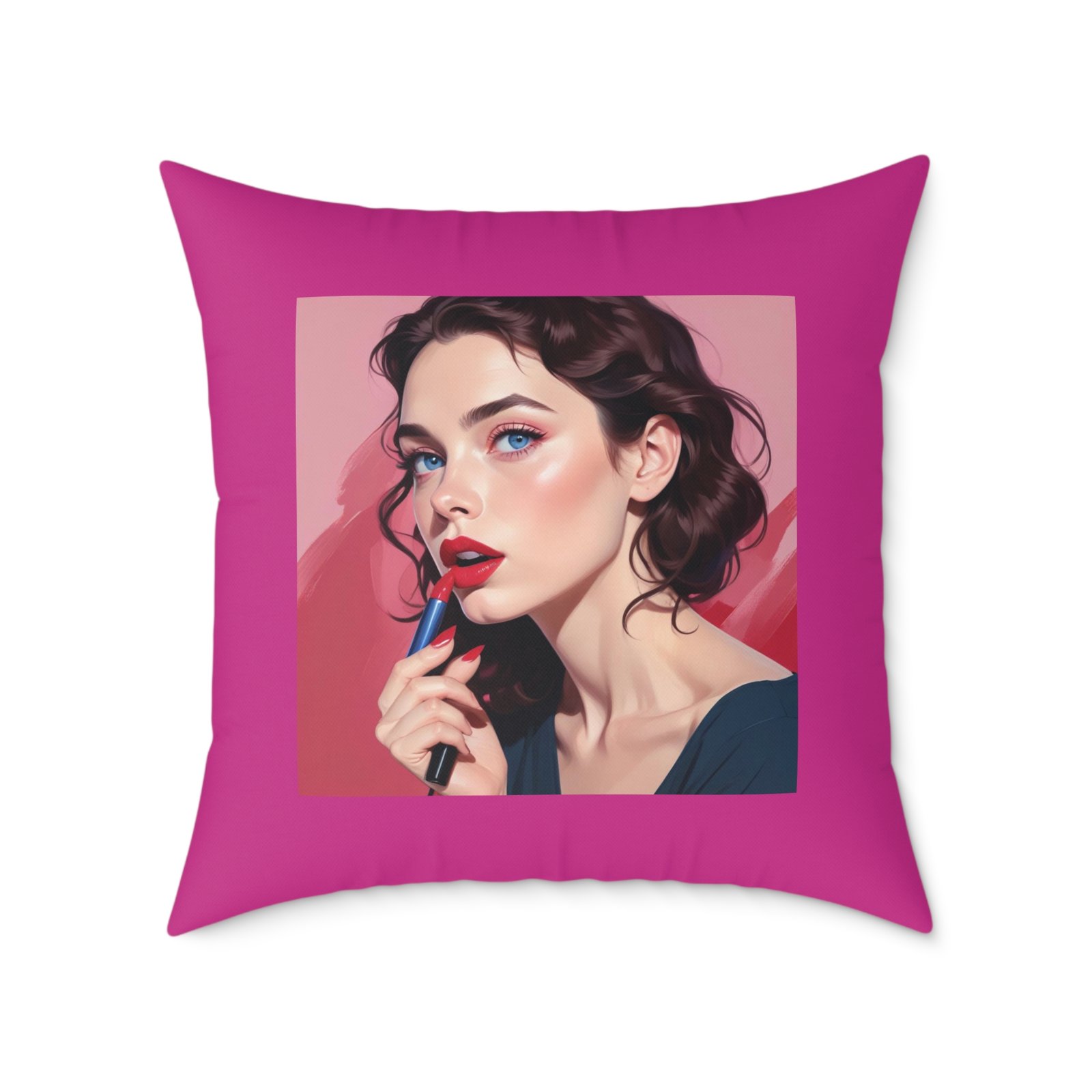 Nope Square Poly Canvas Pillow - Image 17