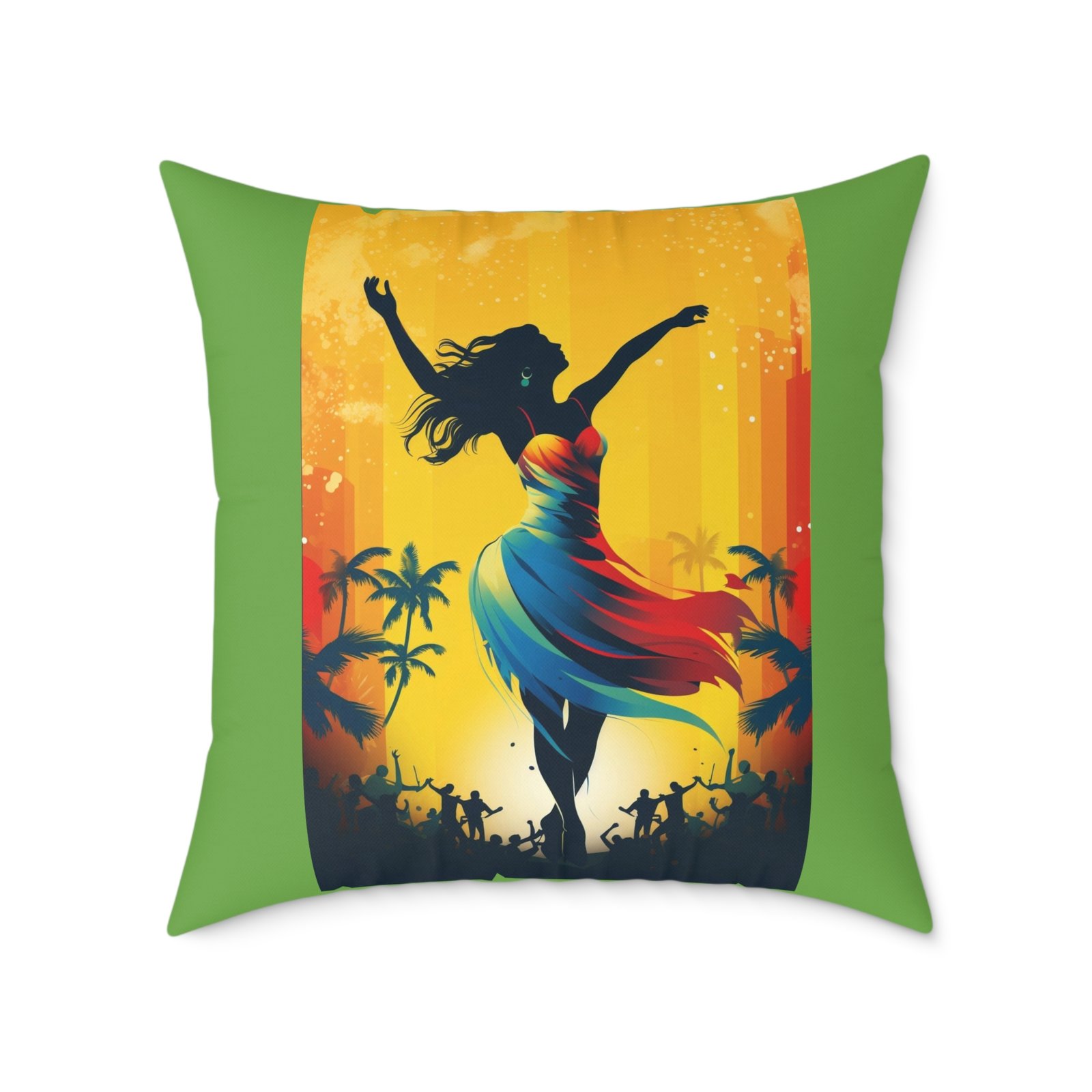 Dancing Queen Cushion Square Poly Canvas Pillow - Image 17