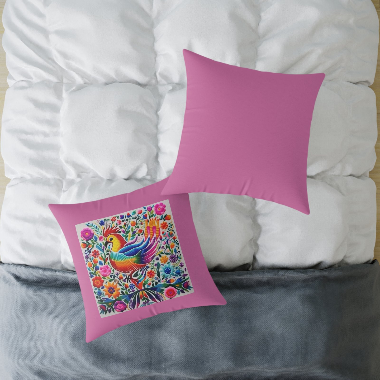 Mexico Square Poly Canvas Pillow - Image 16