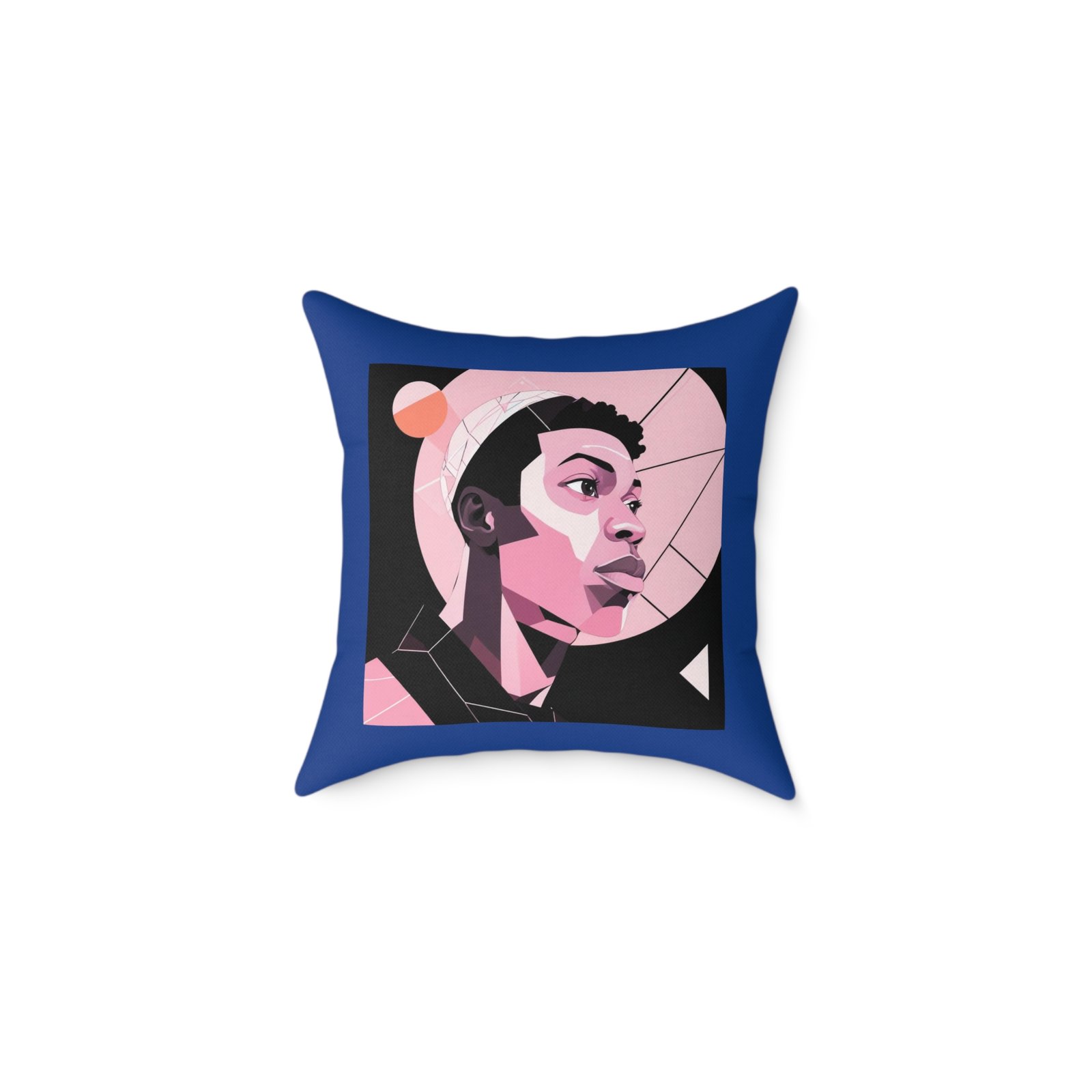 Abstract Square Poly Canvas Pillow - Image 5