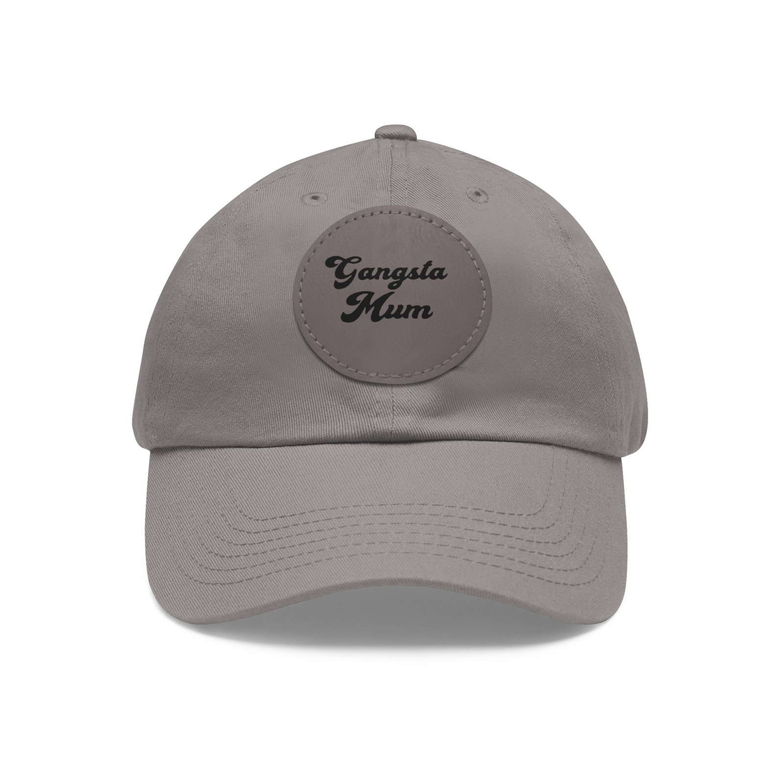 Gangster Momma Hat with Leather Patch (Round) - Image 37