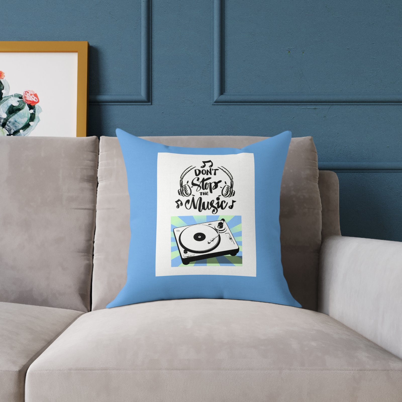 Music Poly Canvas Pillow - Image 7