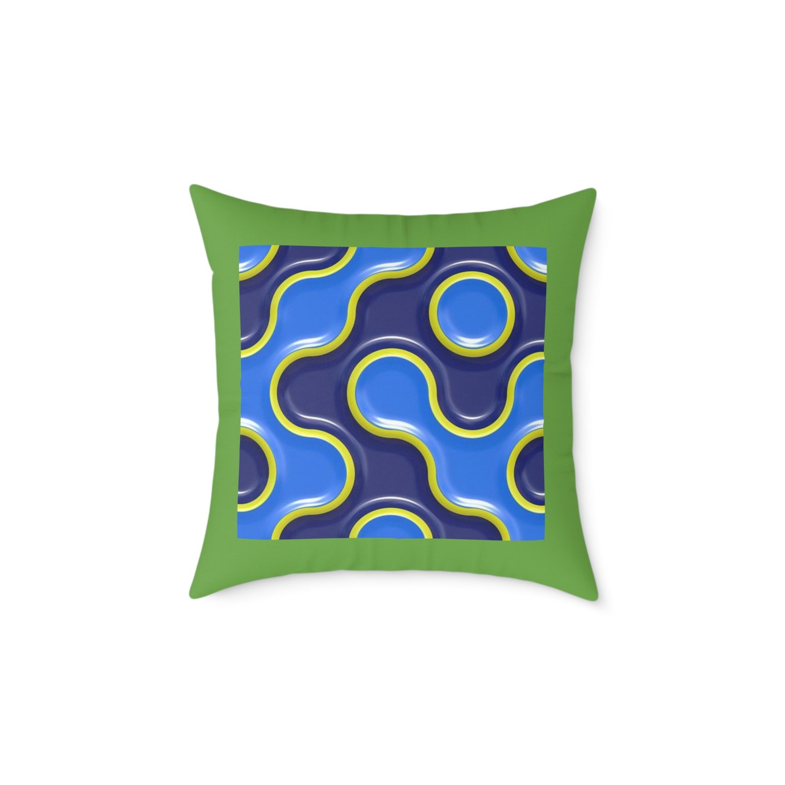 Splatter Poly Canvas Pillow - Image 9