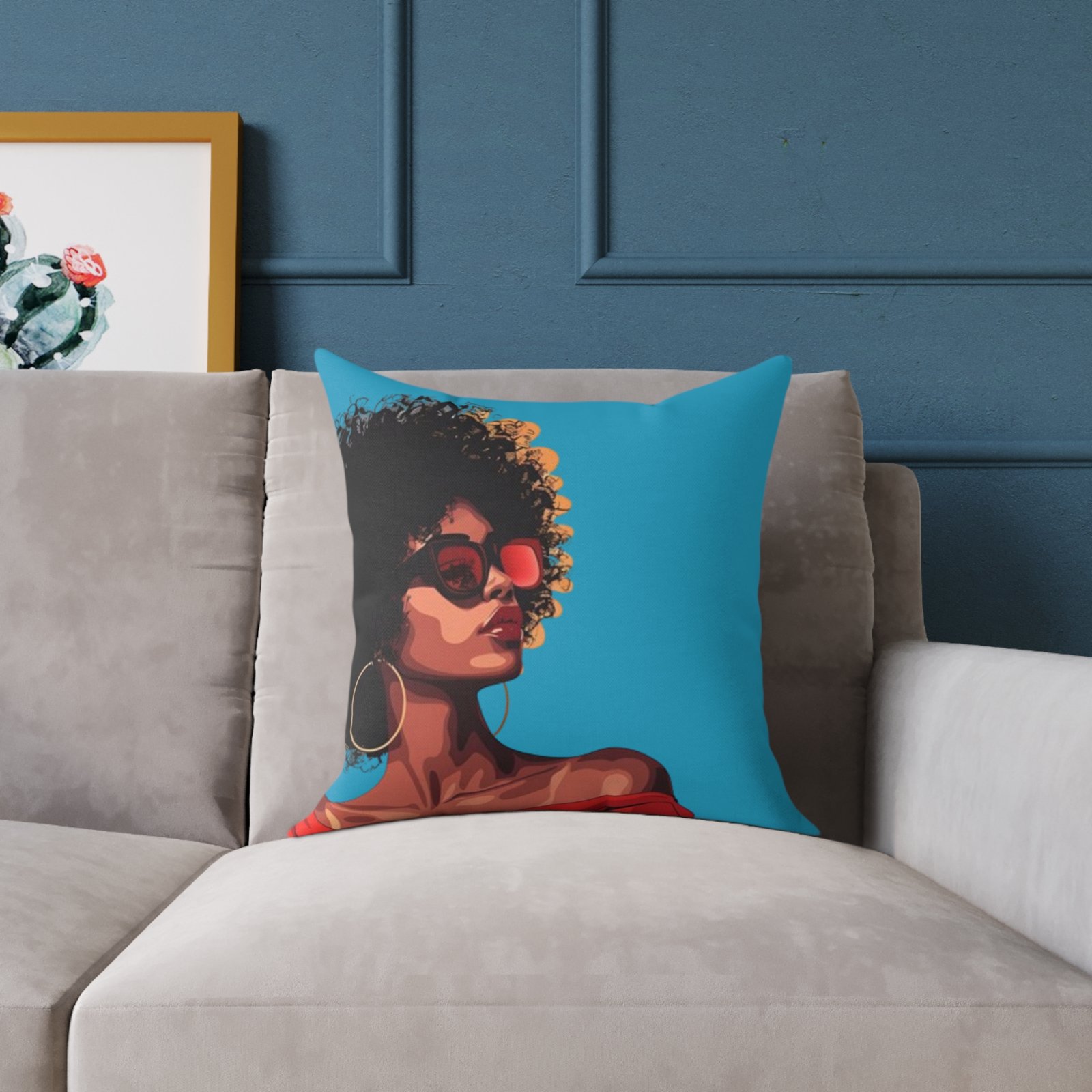 Blarzay Square Poly Canvas Pillow - Image 7