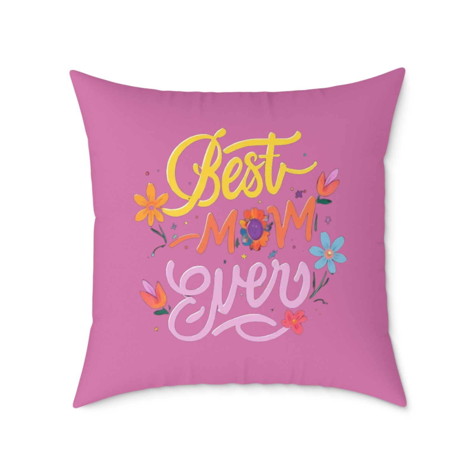 Best Mum Square Poly Canvas Pillow - Image 17