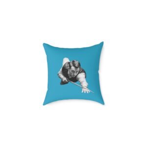 Snooker Square Poly Canvas Pillow