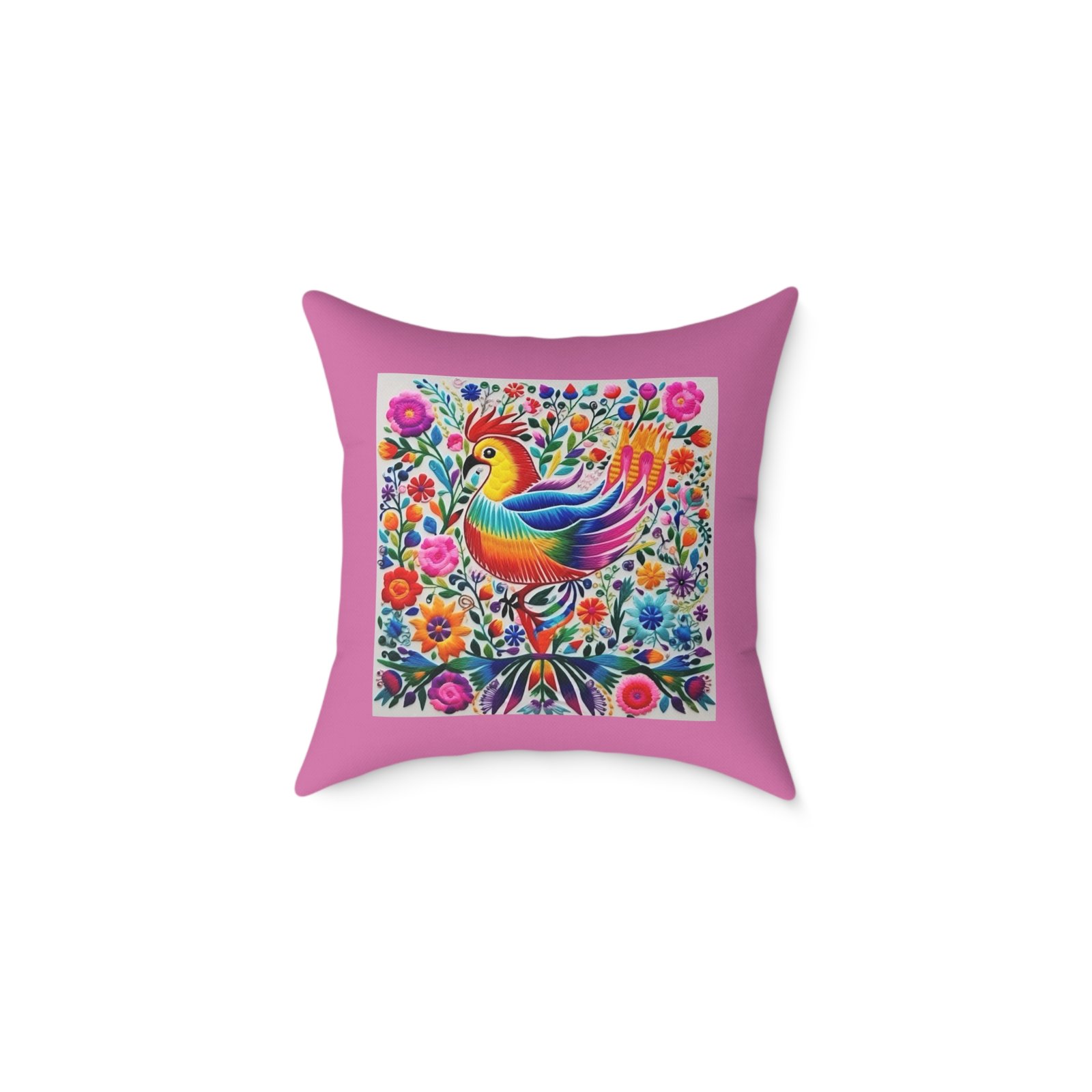Mexico Square Poly Canvas Pillow - Image 5