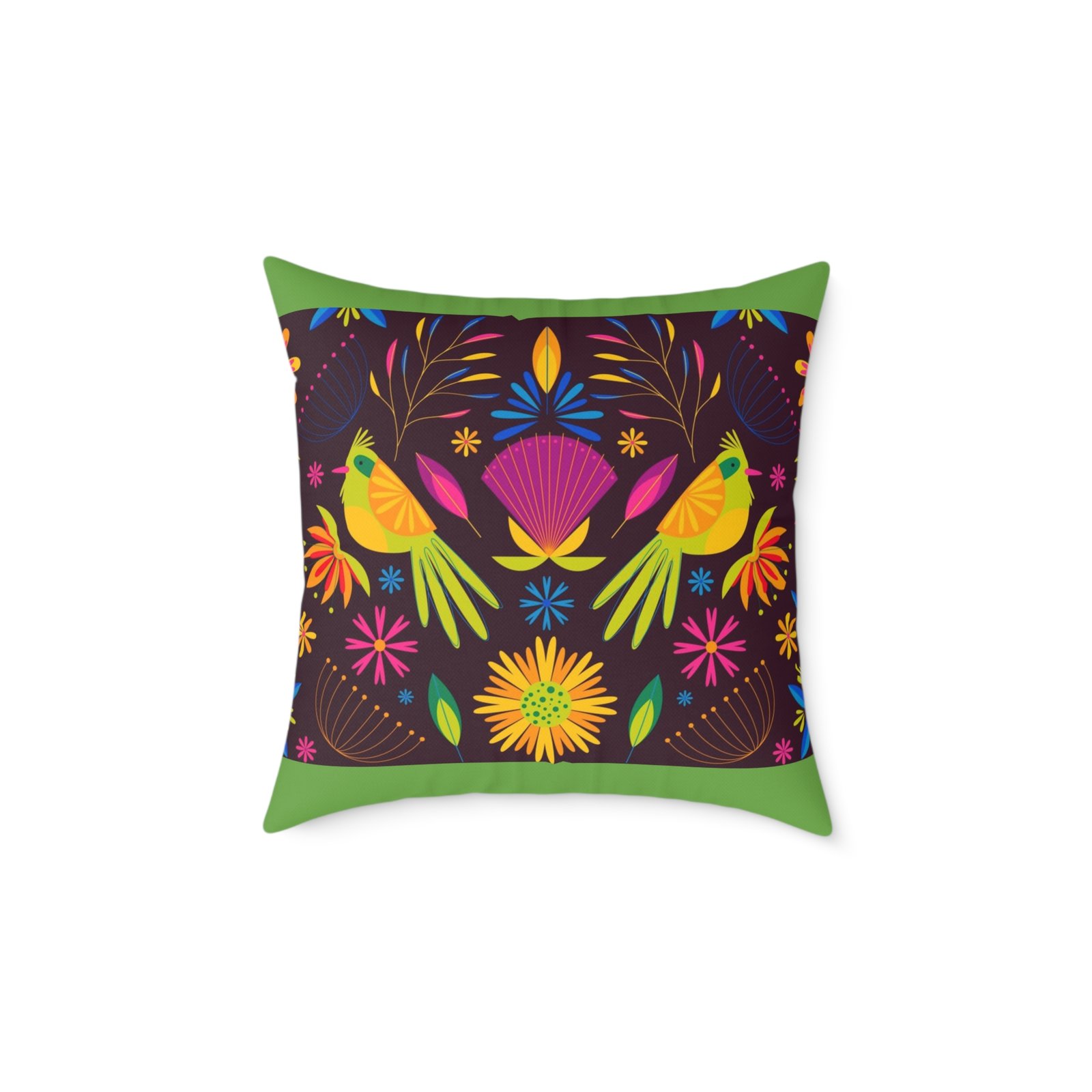 Mexico Square Poly Canvas Pillow - Image 9