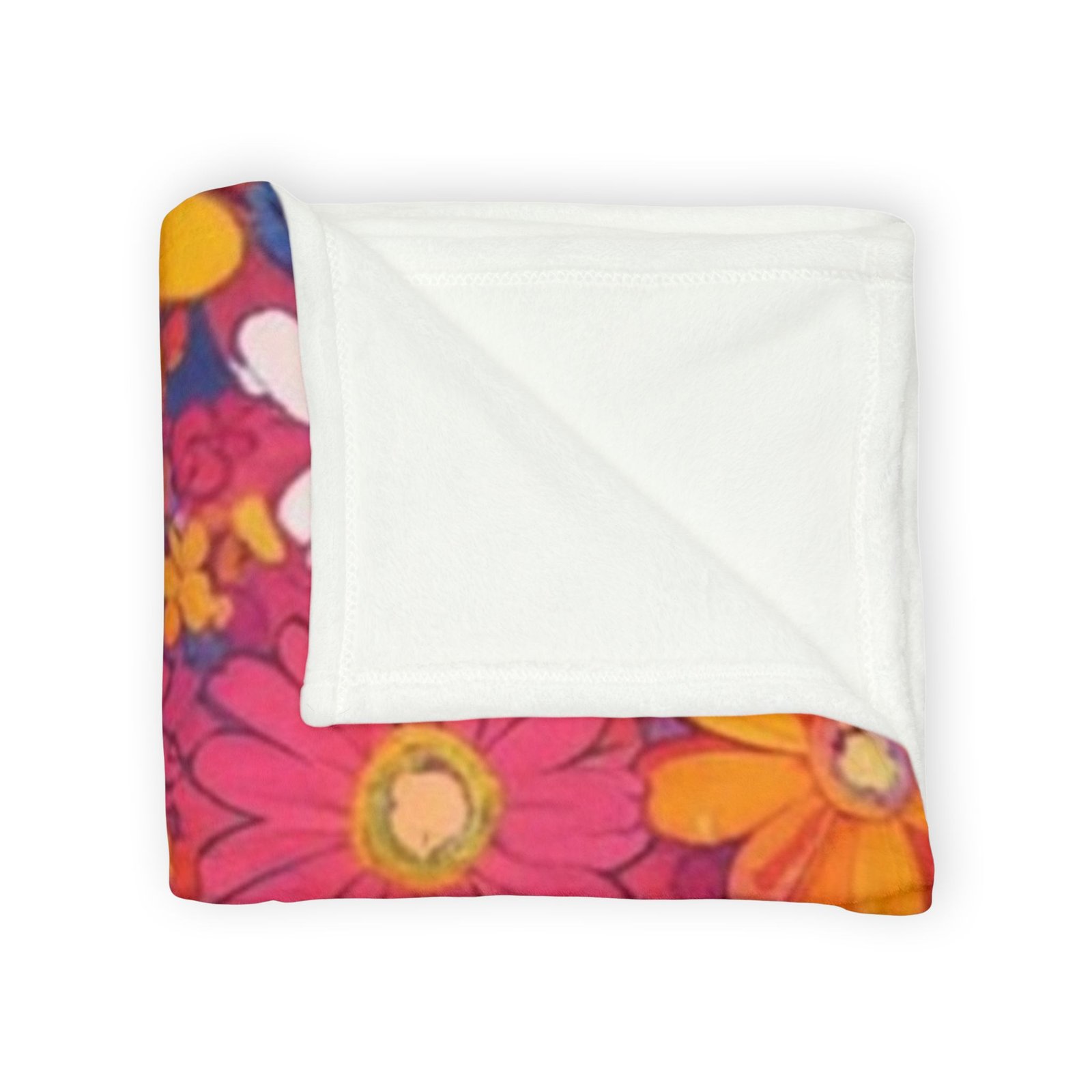 Flower Power Patterns Soft Polyester Blanket - Image 11