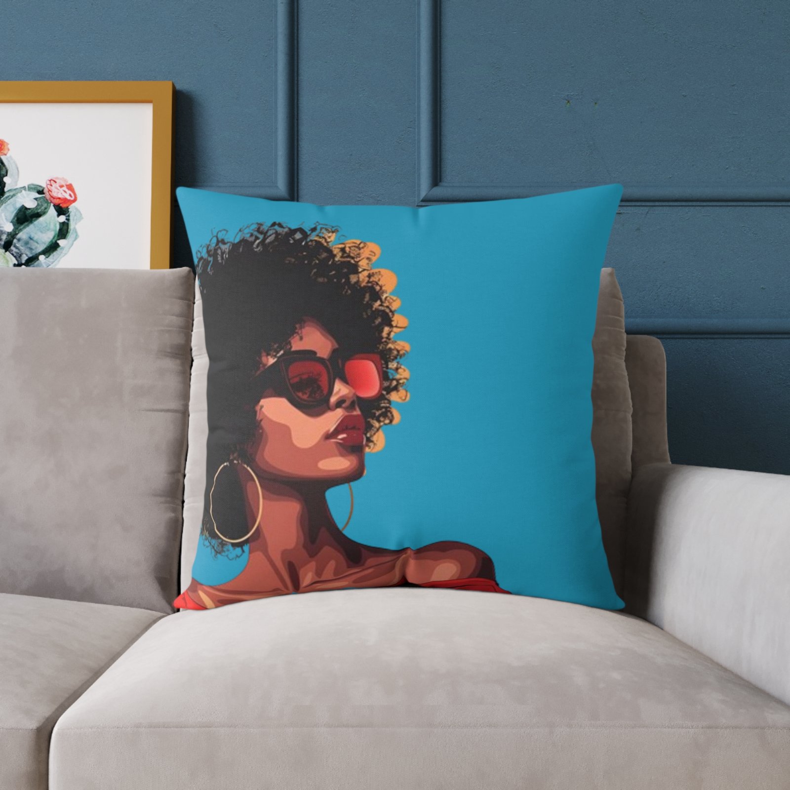 Blarzay Square Poly Canvas Pillow - Image 15