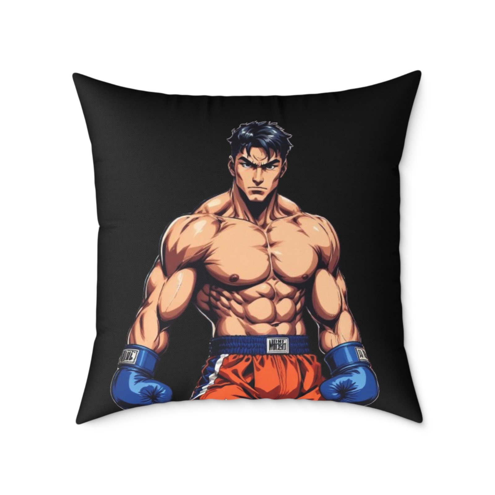 Boxing Square Poly Canvas Pillow - Image 17