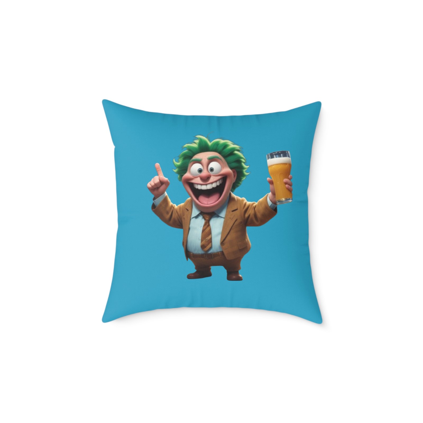 Best Dad Square Poly Canvas Pillow - Image 9