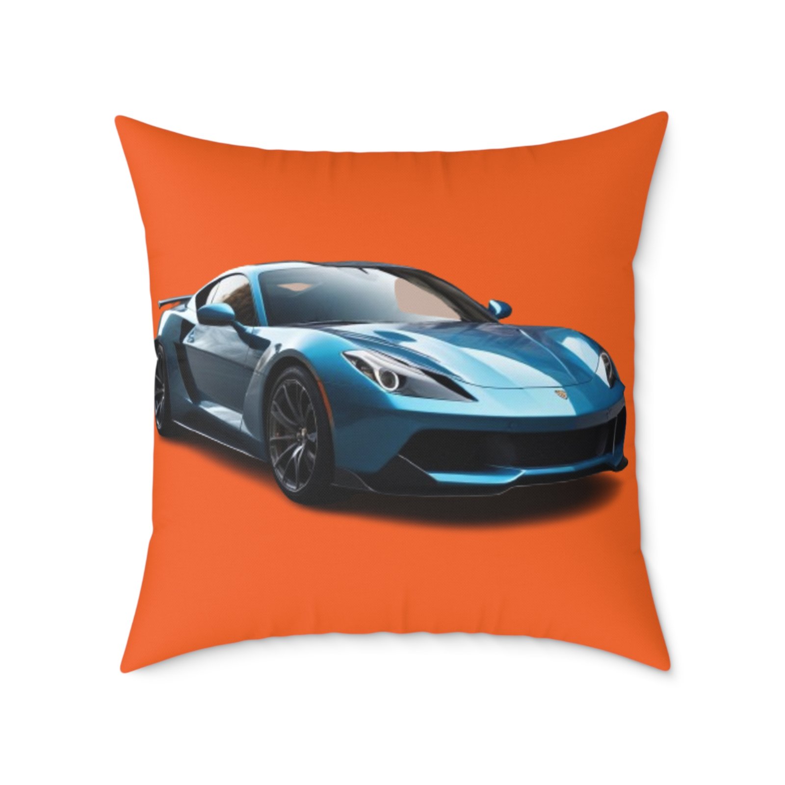 Fast Car Square Poly Canvas Pillow - Image 17