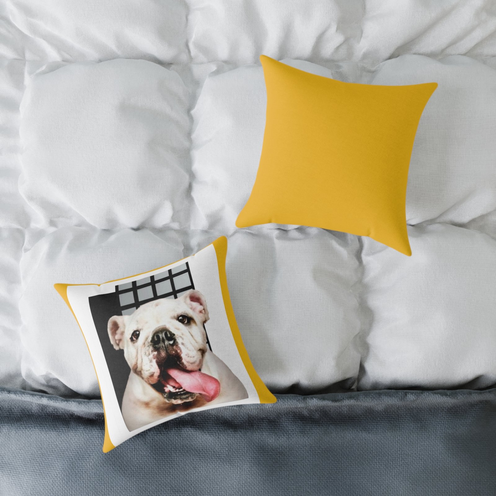 Square Poly Canvas Pillow - Image 4