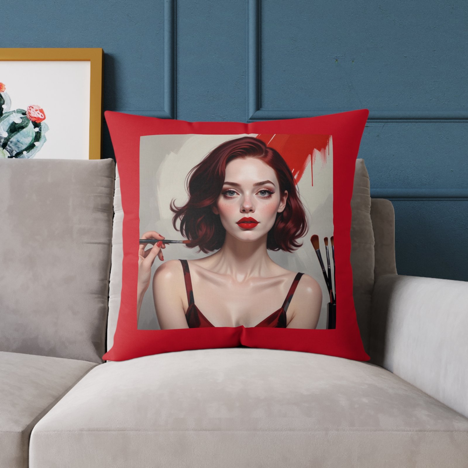 Mine Square Poly Canvas Pillow - Image 15