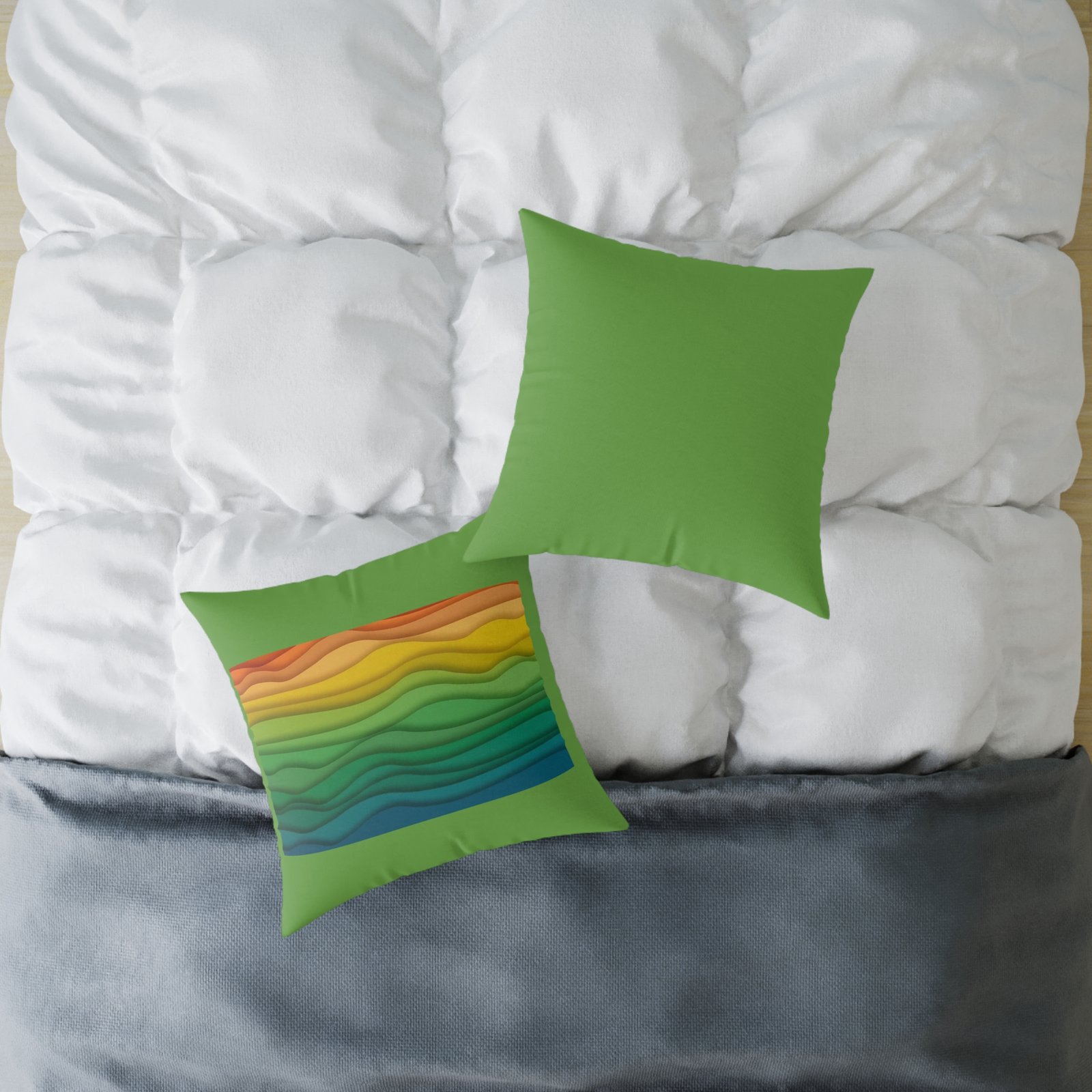 Colours Poly Canvas Pillow - Image 12
