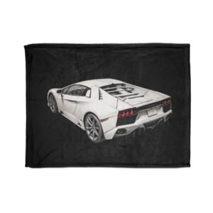 Lamborghini Soft Polyester Blanket
