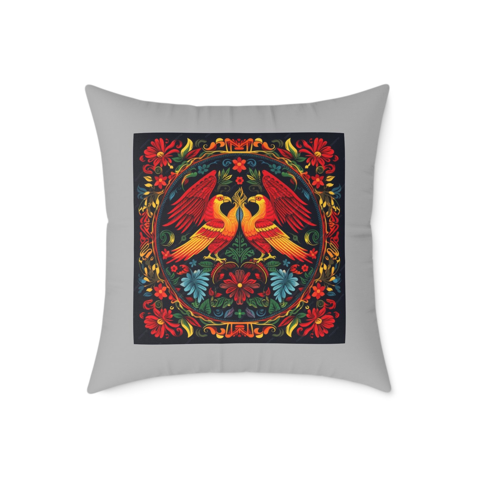Mexico Square Poly Canvas Pillow - Image 13