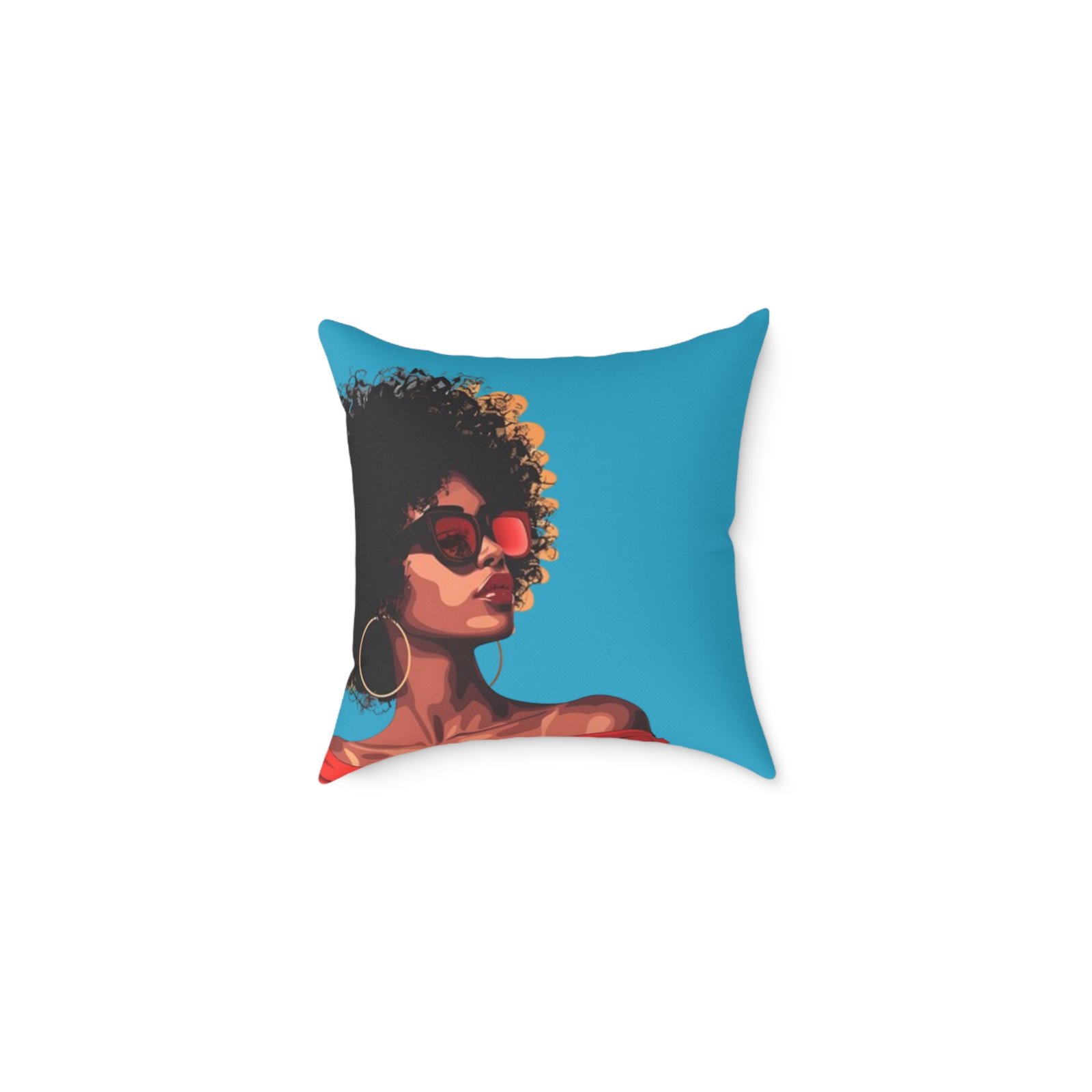 Blarzay Square Poly Canvas Pillow