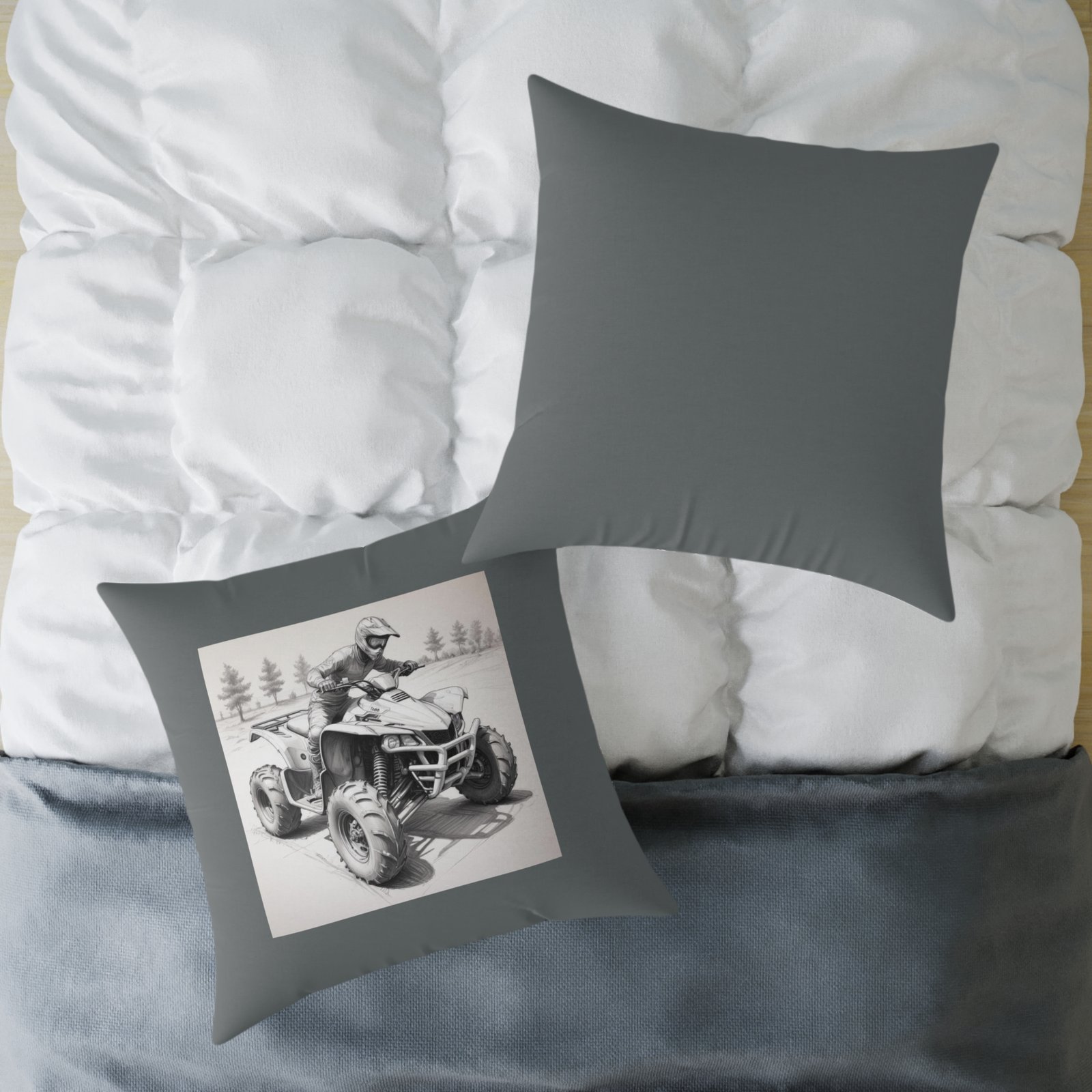 Quad Square Poly Canvas Pillow - Image 20
