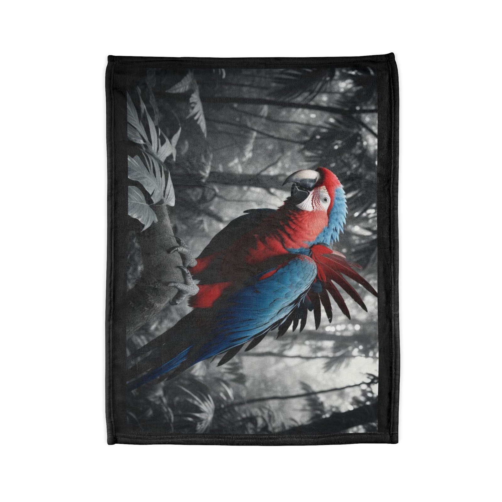 Parrot Breast Soft Polyester Blanket - Image 2