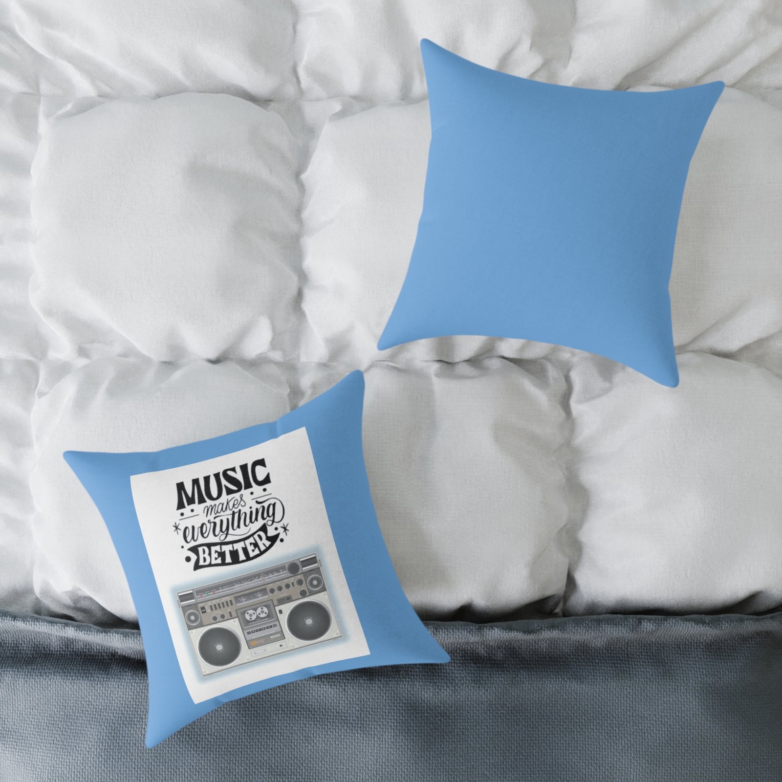 Music Poly Canvas Pillow - Image 8