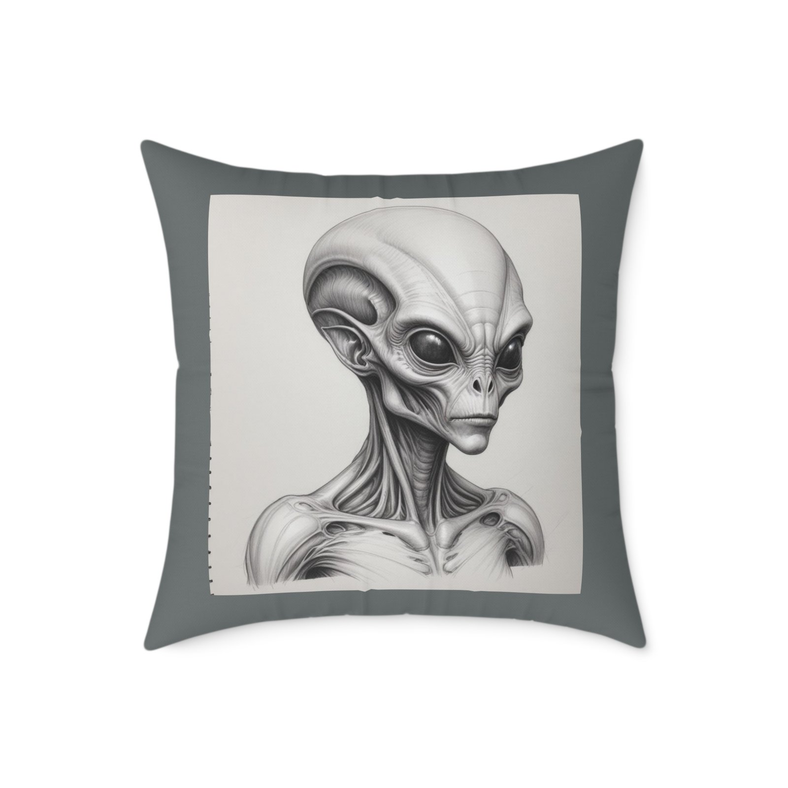 Alien Square Poly Canvas Pillow - Image 13