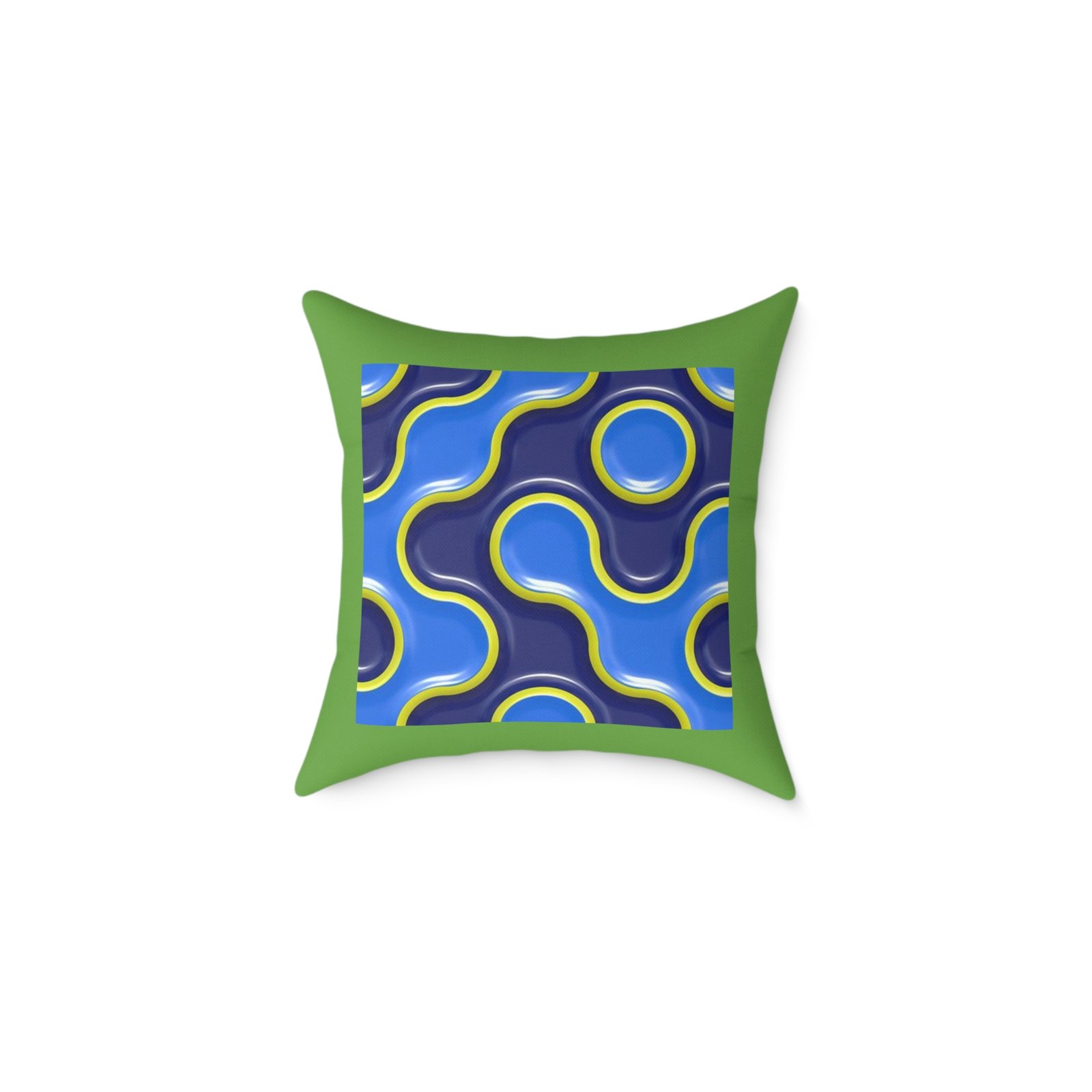 Splatter Poly Canvas Pillow - Image 5