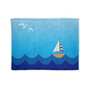 Sail Boat Soft Blanket paddle boat cover sail boat fleece cover boat throw bed throw lounge blanket boat picture throw travel gift