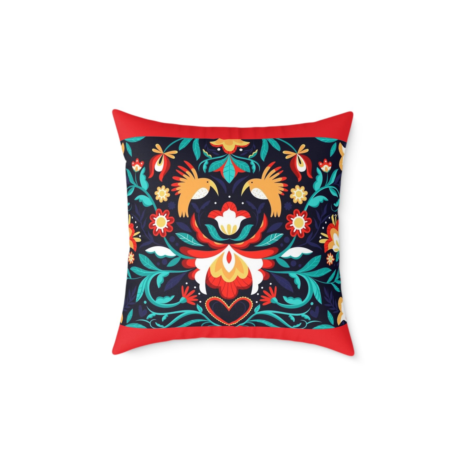 Mexico Square Poly Canvas Pillow - Image 9
