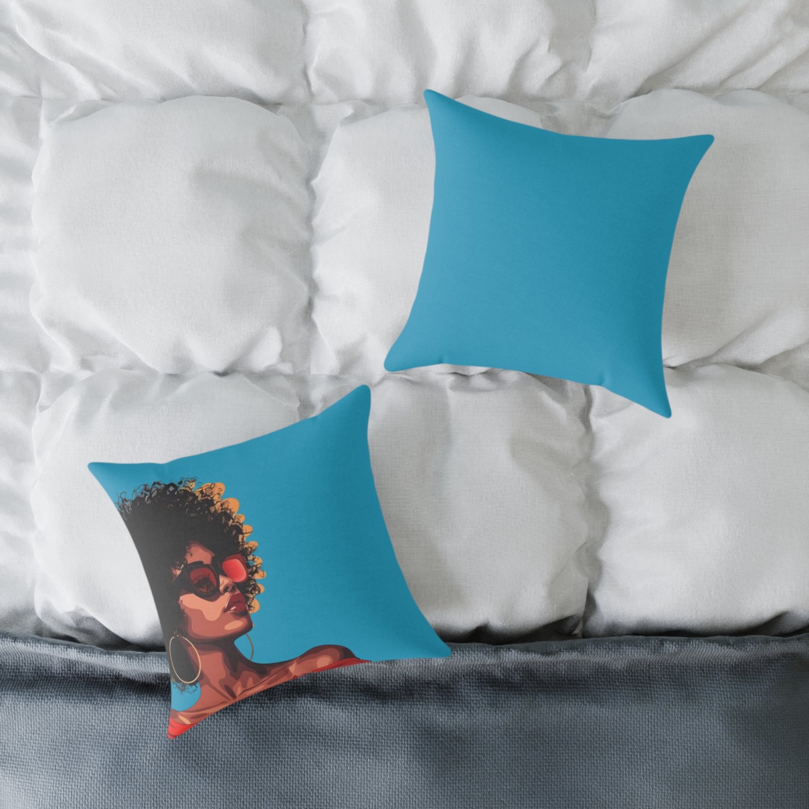 Blarzay Square Poly Canvas Pillow - Image 4