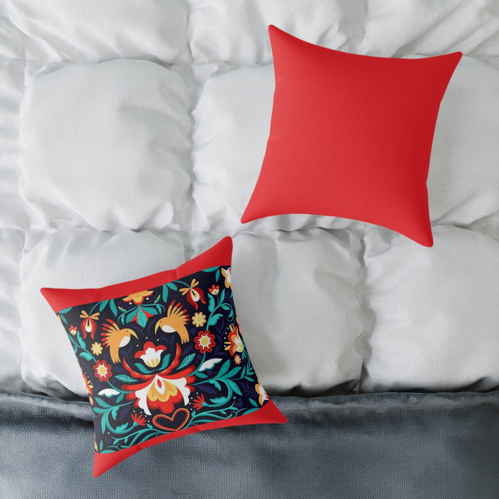 Mexico Square Poly Canvas Pillow - Image 8